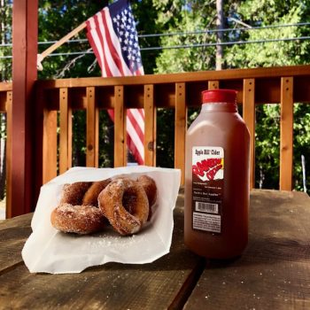 doughnuts and apple cider